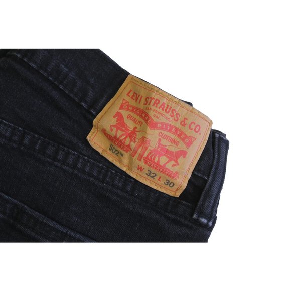 Levis 502 Straight Leg Jeans - Picture 3 of 4